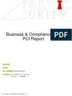 Business & Compliance ISO PCI Report: I.T. Security