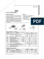 IRF840B/IRFS840B: 500V N-Channel MOSFET