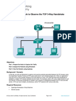 4.5.2.4 Lab - Using Wireshark To Observe The TCP 3-Way Handshake