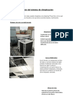 Análisis Del Sistema de Climatización