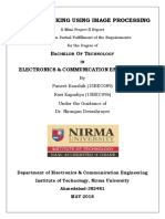 Object Tracking Using Image Processing: B O T Electronics & Communication Engineering