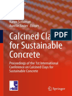 Calcined Clays For Sustainable Concrete Karen Scrivener, AurÇlie Favier, 2015