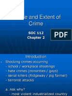 Nature and Extent of Crime