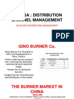 Gino Sa: Distribution Channel Management