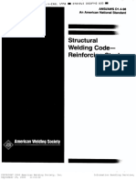 ANS-AWS D14-98 Structural Welding Code Reinforcing Steel PDF