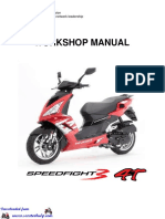 Peugeot Speedfight 3 50-4T-2V Workshop Manual