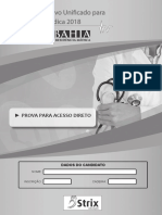 Residência Acesso Direto 2018 PDF