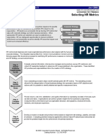 Selecting HR Metrics: C L C ® J 2006