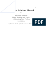 George F. Simmons Differential Equations With Applications and Historical Notes McGraw-Hill Science (1991) Solutions PDF