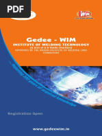 GEDEE Welding Institute - Brochure PDF