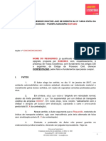  Modelo Novo CPC Contestação Com Denunciação Da Lide