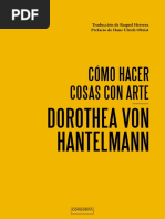 Cómo Hacer Cosas Con Arte: Dorothea Von Hantelmann