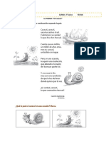 Poema El Caracol