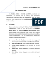 Solicitud de Sucesion Sin Acento