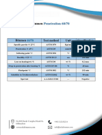 Datasheet of Bitumen Penetration 60-70