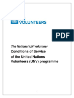 National UN Volunteers Conditions of Service 2017 1