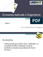 Economia Aplicada À Engenharia - Parte 1 (Notas de Aula) - Prof. Udimara Erica