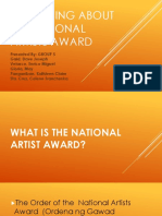 Everything About The National Artists Award