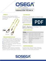 Eslinga en Y Reata Regulable SOSEGA Ref. 167052 PDF