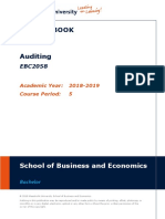 Course Book 2018-2019