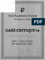 Case Critique 19 - Slot 1 Prelims