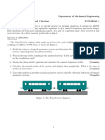 University of She Eld Department of Mechanical Engineering MEC 308: Applied Noise and Vibration Tutorial 1