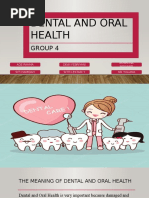 Dental and Oral Health