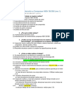 Planificacion de Mantencion Compresor 35-350 MSV - V4.0, Puntos 26, 27 y 28