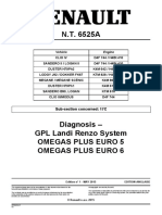 GPL Landi Renzo System - Renault - 6525A PDF