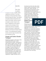 Nutrient and Waste Product Transport: P.E Explanation