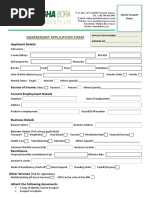 Membership Application Form