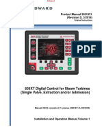 505XT Digital Control For Steam Turbines (Single Valve, Extraction And/or Admission)