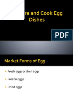 Variety of Egg Dishes