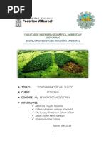 Contaminación Del Suelo Eco