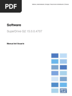 WEG Superdrive g2 Manual Del Usuario 10001140896 Es