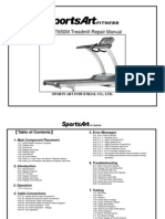 T650/T650M Treadmill Repair Manual: Sports Art Industrial Co., LTD