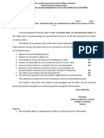 Subject: Pension Papers of Mr. Jai Krishan Bhat, I/C Administrative Officer For Issuance of PPO.