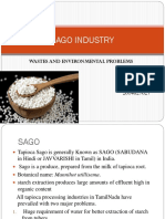 Sago Industry: Wastes and Environmental Problems