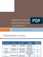 Regional Plan, Prespective Plan and Master Plan - Gnan - V1