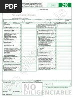 Formulario 210 20192