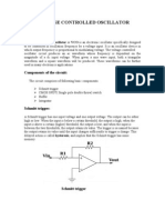 Voltage Controlled Oscillator: Components of The Circuit