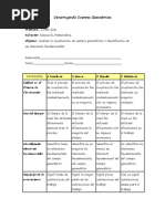 Rubrica Cuerpos Geométricos