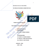 Análisis de La Inflación en El Perú