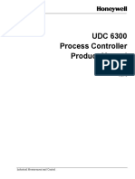 UDC 6300 Process Controller Product Manual: Industrial Measurement and Control