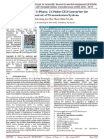 Simulation of 3 Phase, 24 Pulse GTO Converter For Flow Control of Transmission System