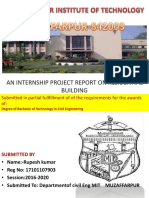 An Internship Project Report On Residential Building