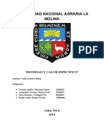 Conductividad y Difusividad Térmica