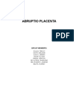 Abruptio Placenta 