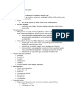 Pathophysiology of Acute Cholecystitis