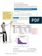 Double Declining-Balance Depreciation: Study Tip